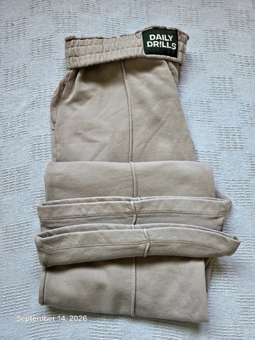 Daily Drills Wide Leg Sweatpants